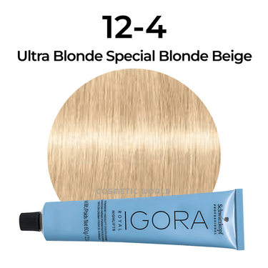 SCHWARZKOPF - IGORA ROYAL_Igora Royal HighLifts 12 - 4 Special Blonde Beige_Cosmetic World